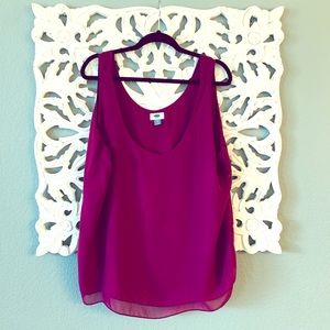 Old Navy Chiffon tank top